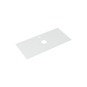 vidro incolor 90 cm gabinete apollo fundo branco