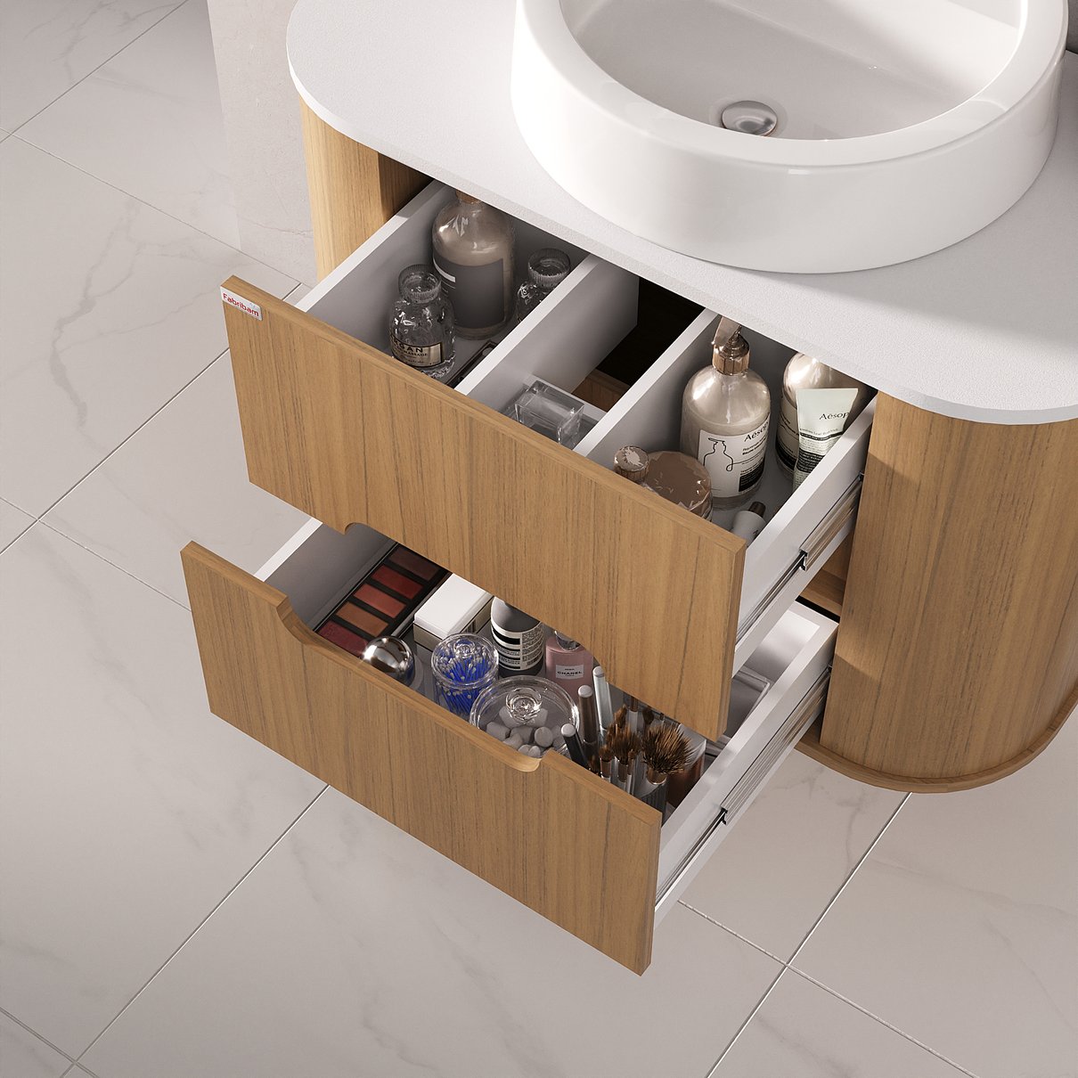 Abertura total e deslize suave