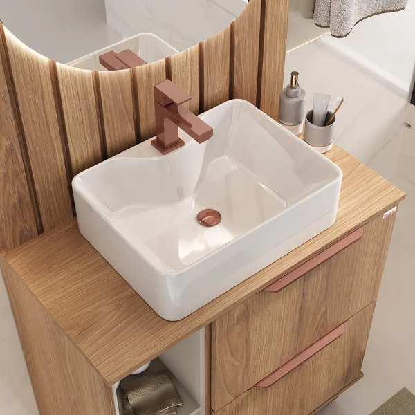 cuba de marmore sintetico