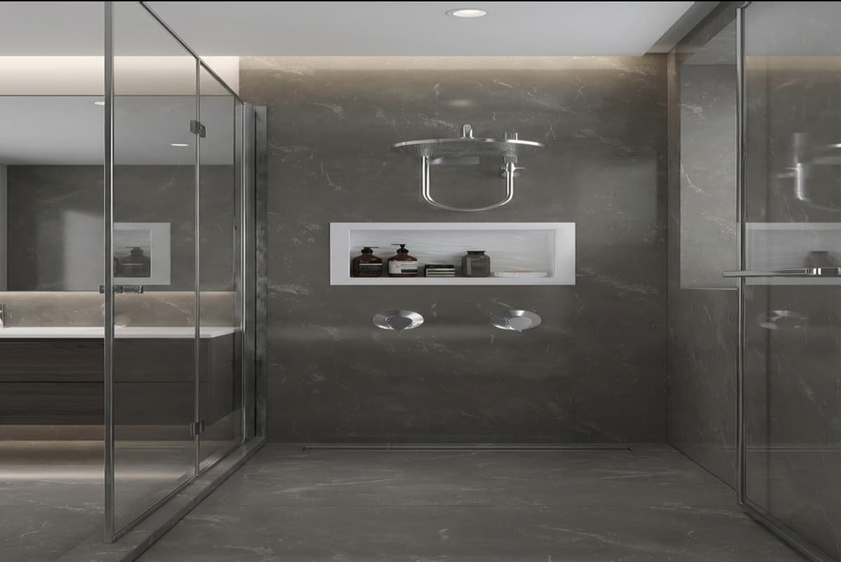 banheiro com nicho embutido