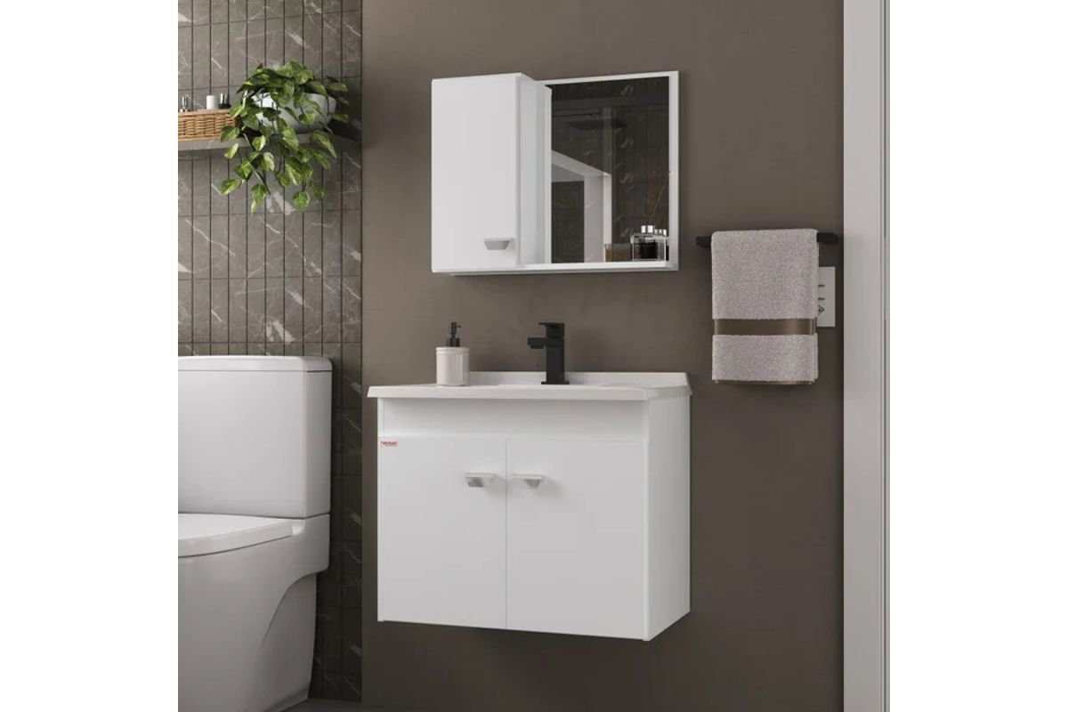 conjunto 60cm para banheiro