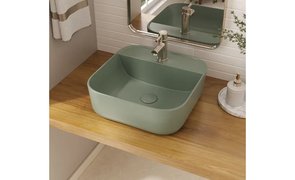cuba de apoio verde